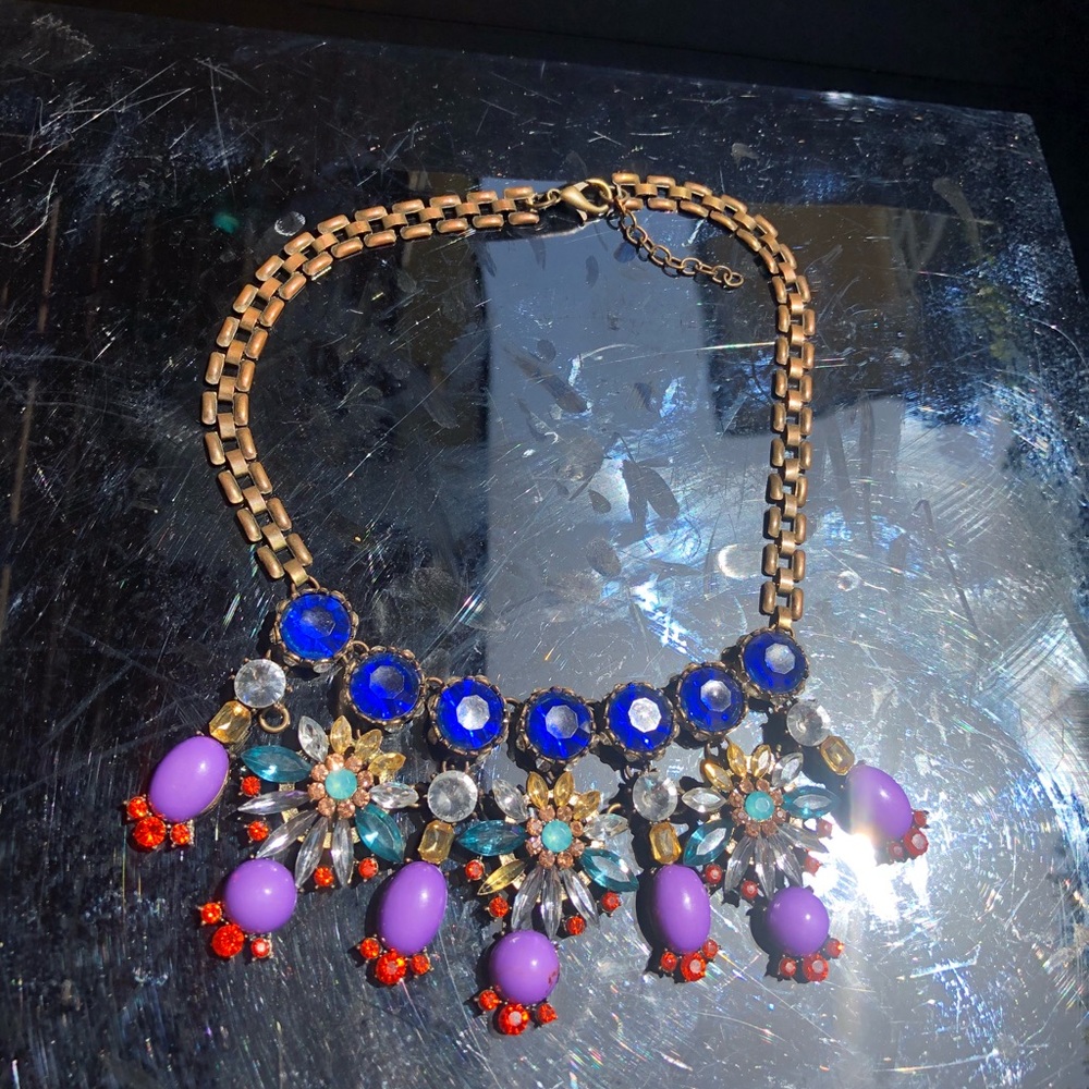 Colorful gems necklace!